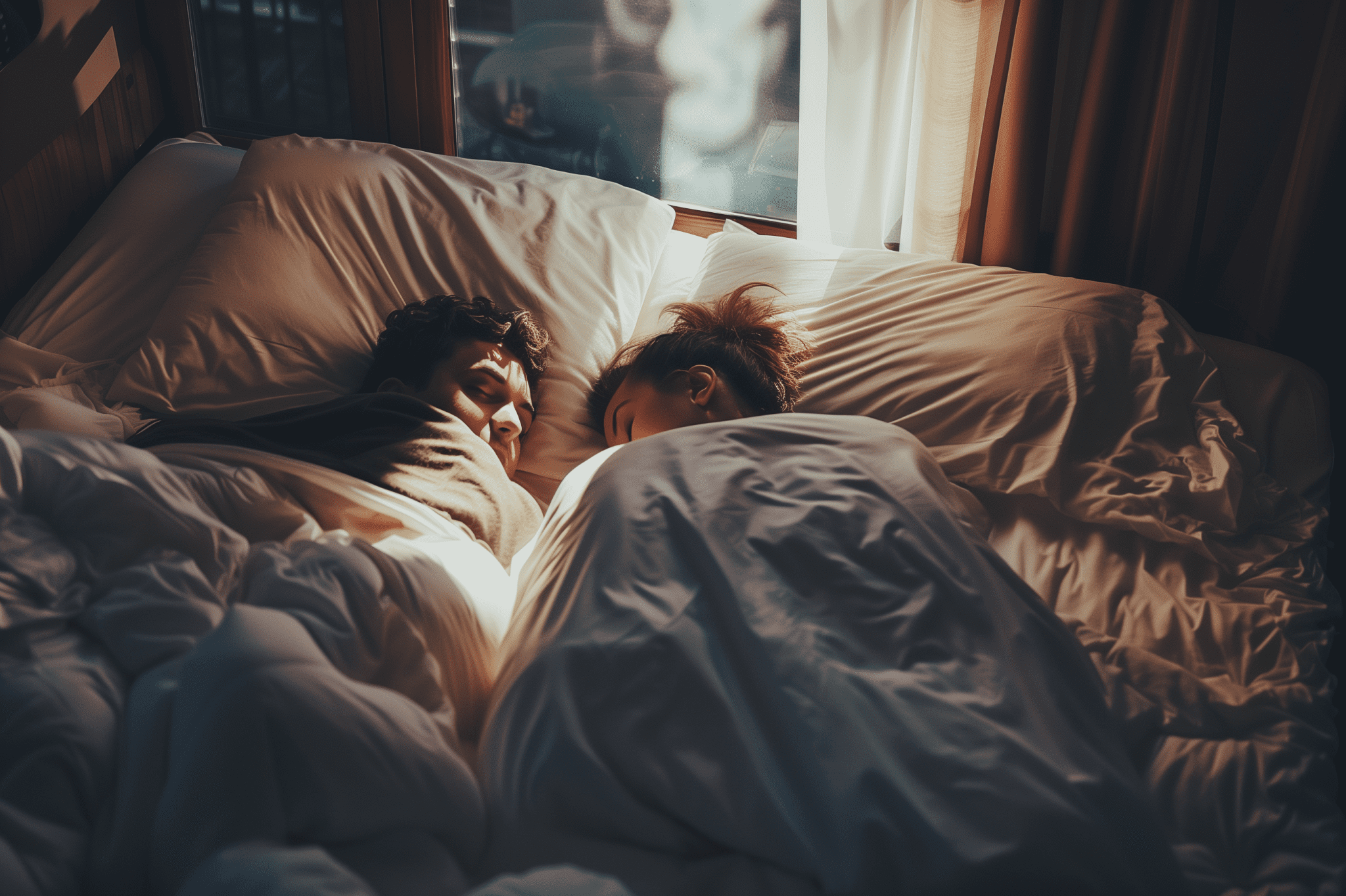 Bed Sharing with Your Partner. Practical tips for peaceful sleep.