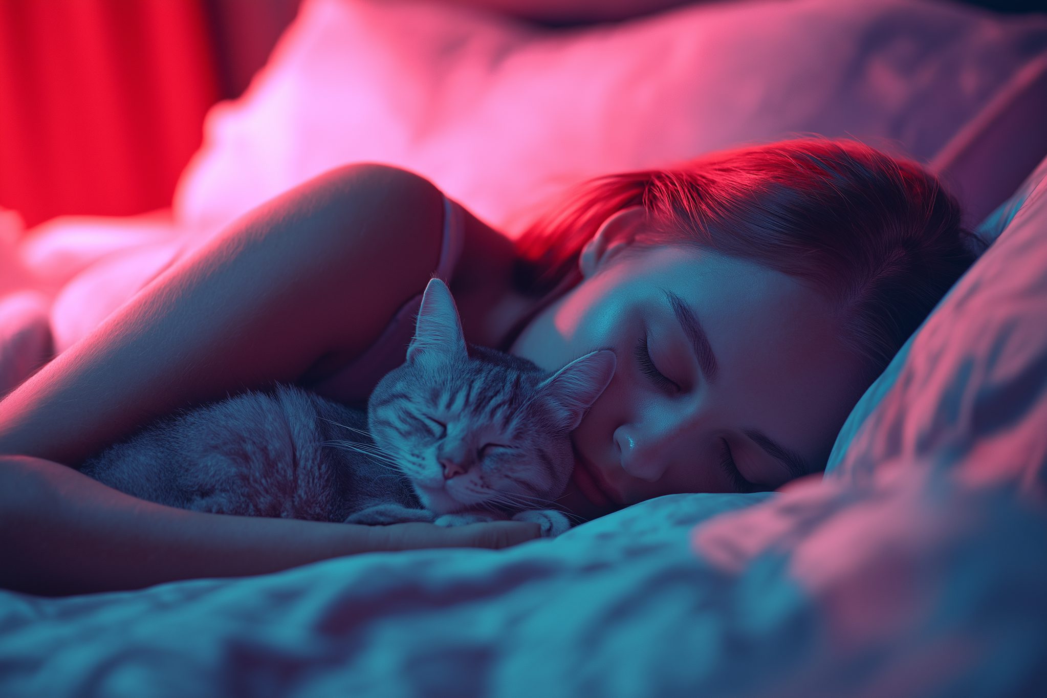 What to Know When Sharing a Bed with a Cat