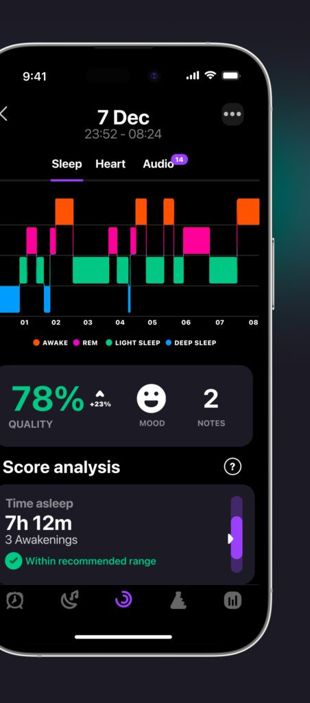 Pillow: Sleep Tracker, Monitor & Alarm Clock